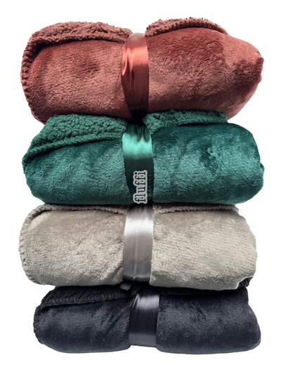 Home Essentials By Forever Dreaming Luxury Double-Layer Fluffy Fleece Throws