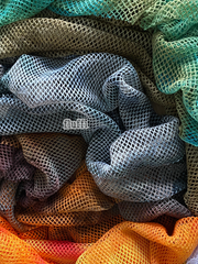 African Net Sponge Exfoliating Sapo For Bath Shower