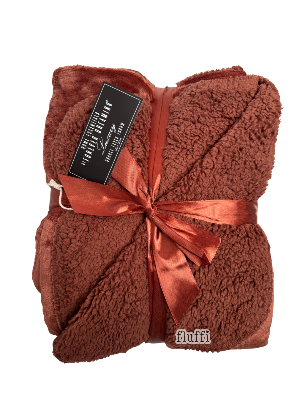 Home Essentials By Forever Dreaming Luxury Double-Layer Fluffy Fleece Throws