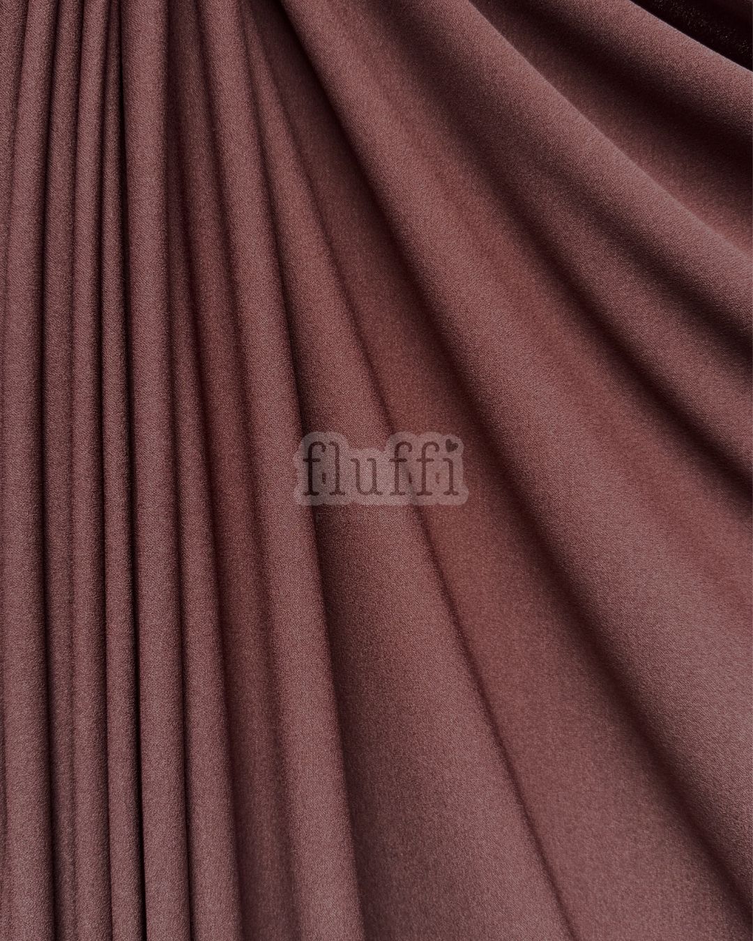 Scuba Crepe Stretch Jersey Dressmaking Fabric SQ181 Chocolate