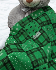 Ready Made Blanket- Festive Tartan