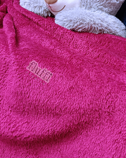 Fluffy Coral Pile Cuddle Plush Fleece- SQ453