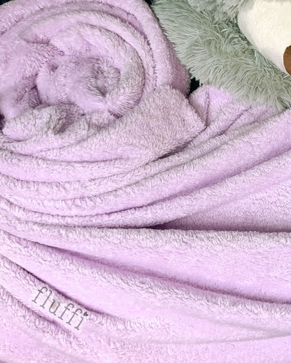 Fluffy Coral Pile Cuddle Plush Fleece- SQ453