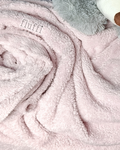 Fluffy Coral Pile Cuddle Plush Fleece- SQ453