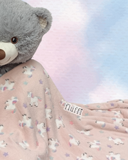 Ready Made Blanket- Fluffy Unicorns