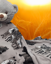 Ready Made Blanket- Grey Horses