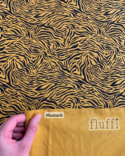 Organic Cotton Elastane Jersey 4 Way Stretch Fabric - Prints