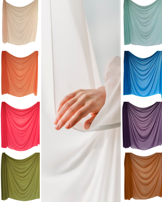 Chiffon Sheer Dressmaking & Décor Fabric