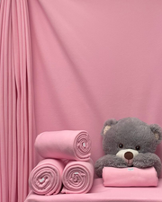 Polar Fleece Anti-Pill Soft Washable Fabric - Solid Colours Baby Pink