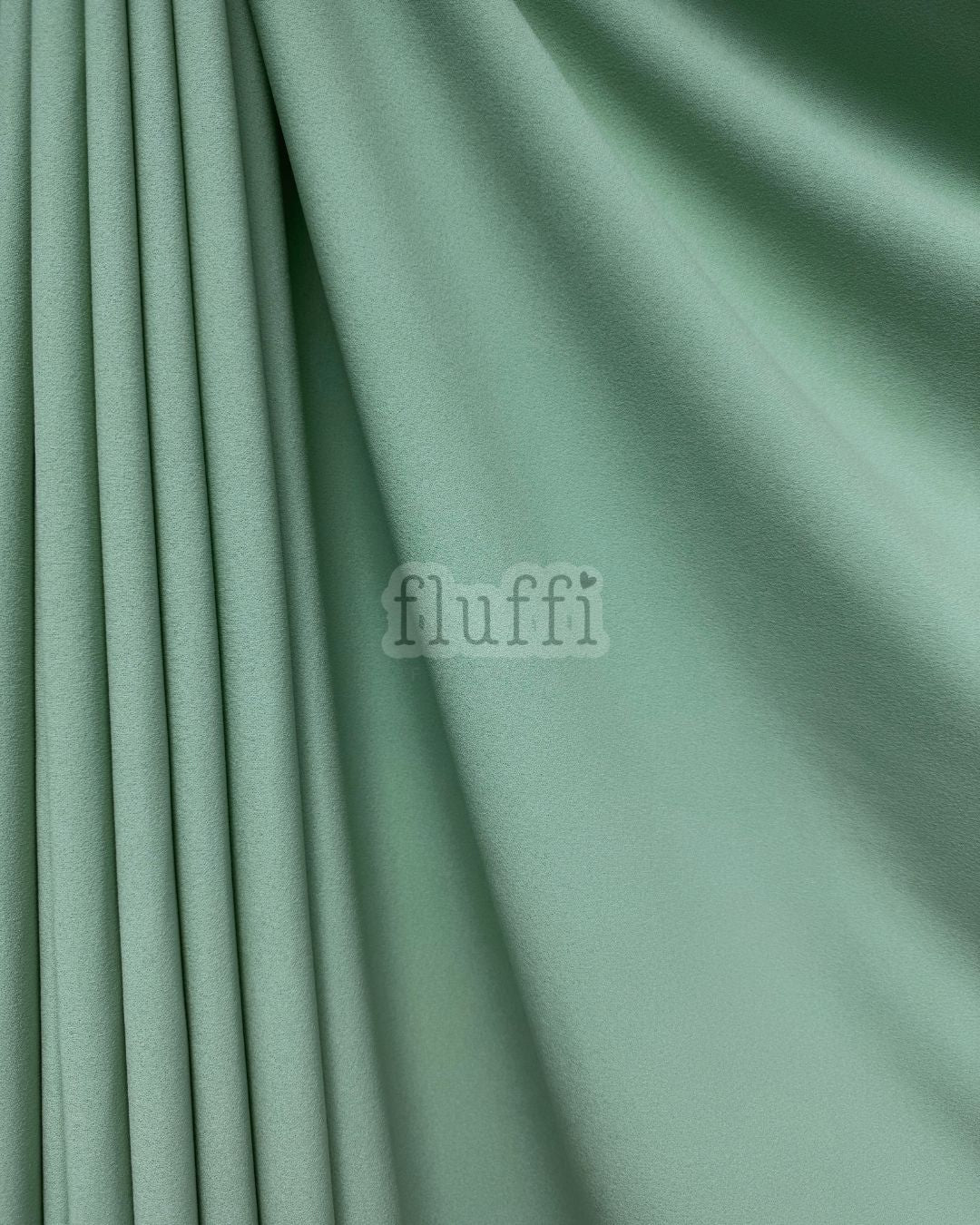 Scuba Crepe Stretch Jersey Dressmaking Fabric SQ181 Peppermint