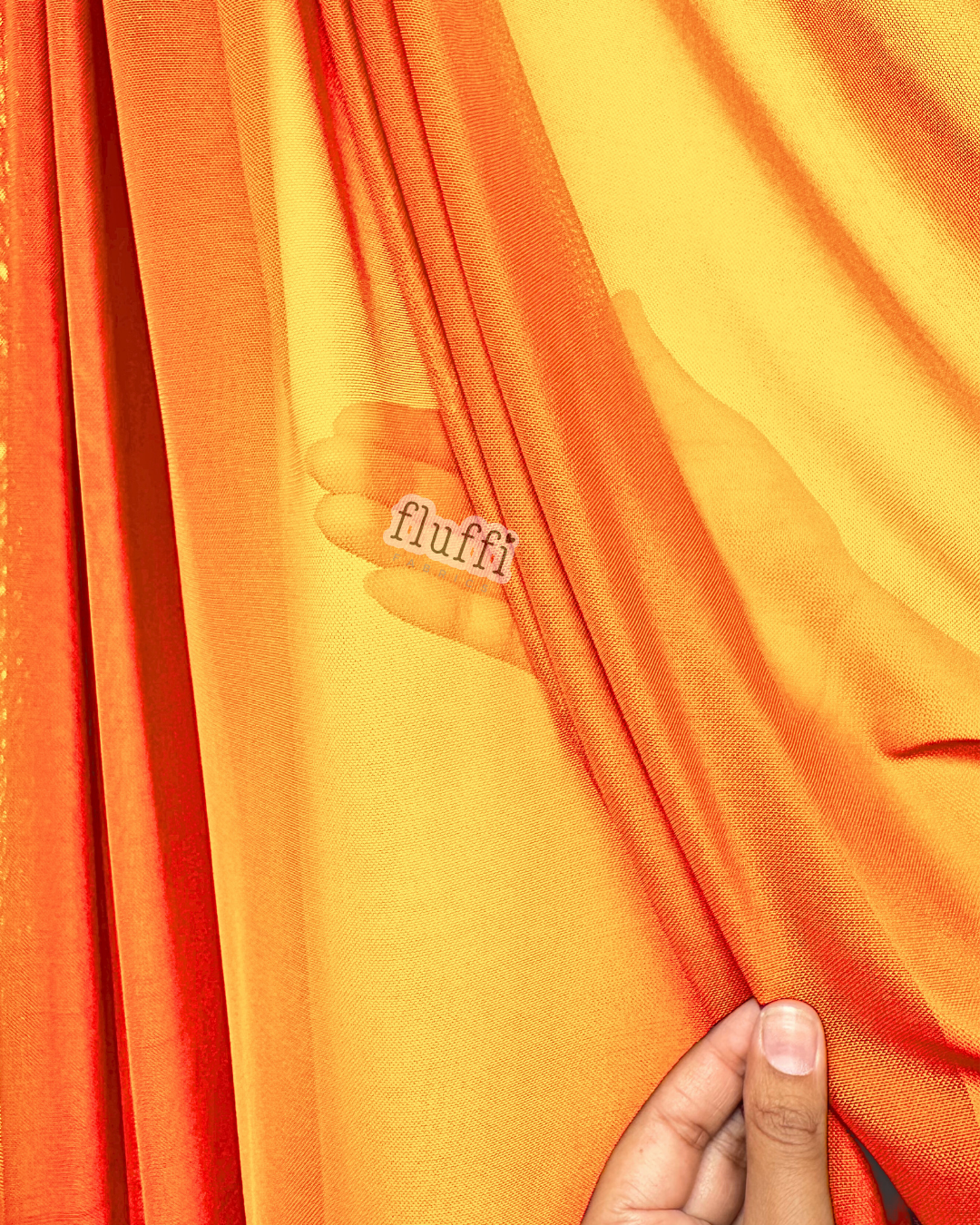 Power Mesh Soft Net 4 Way Stretch Performance Fabric 109P Flo Orange