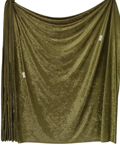 Crushed Velour Draping Decor Fabric Q156