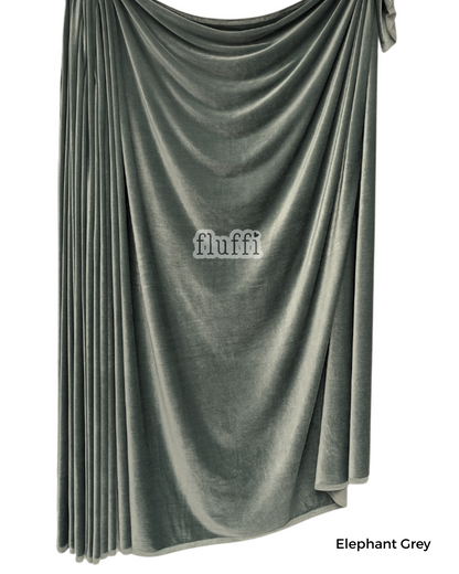 Smooth Stretch Span Velvet Fabric Q559