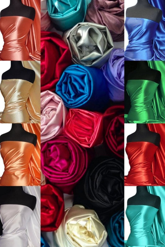 Super Soft Satin Fabric Material- Q710