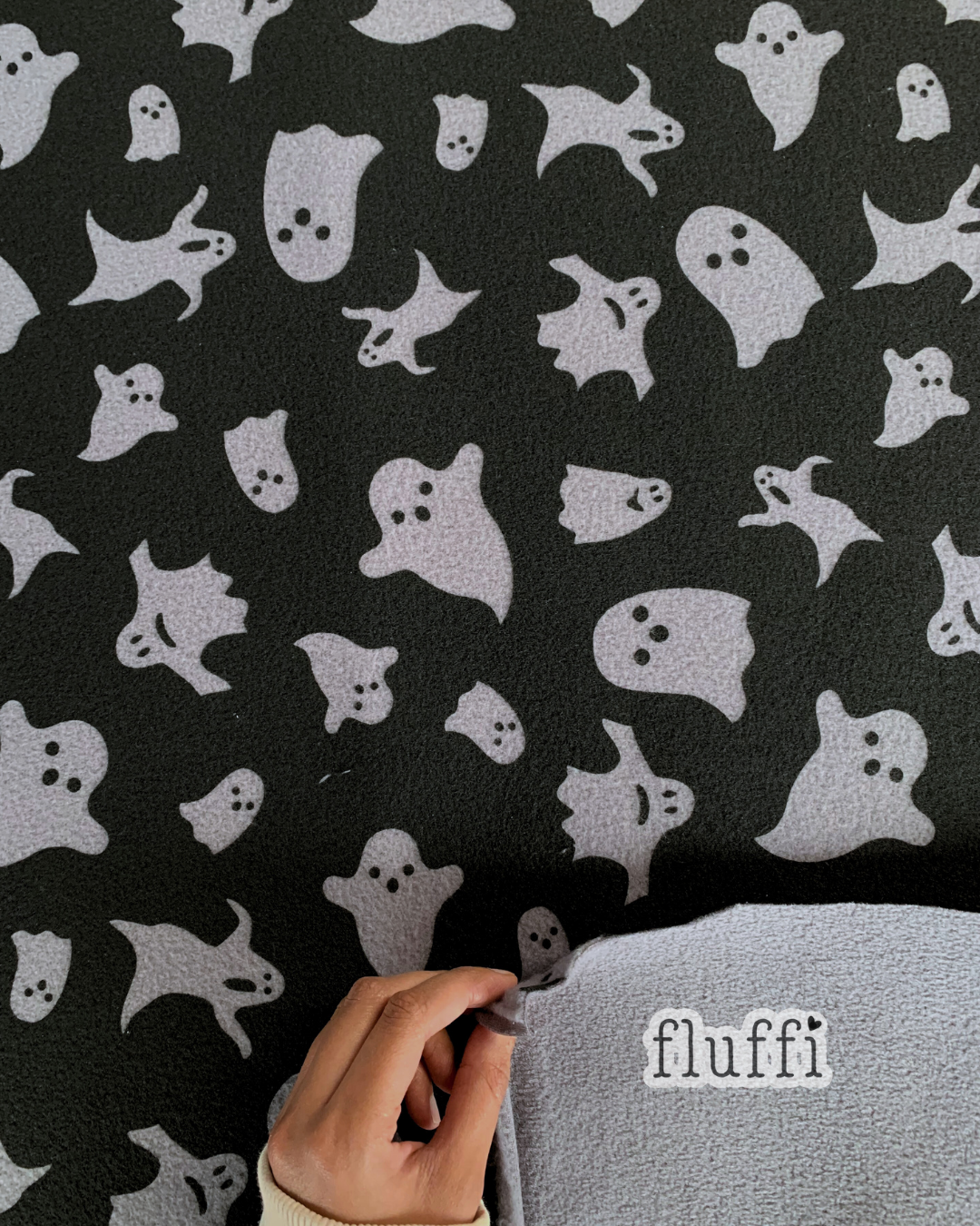Luxurious Double Sided Bonded Anti-Pill Fleece- Halloween Prints SQ799