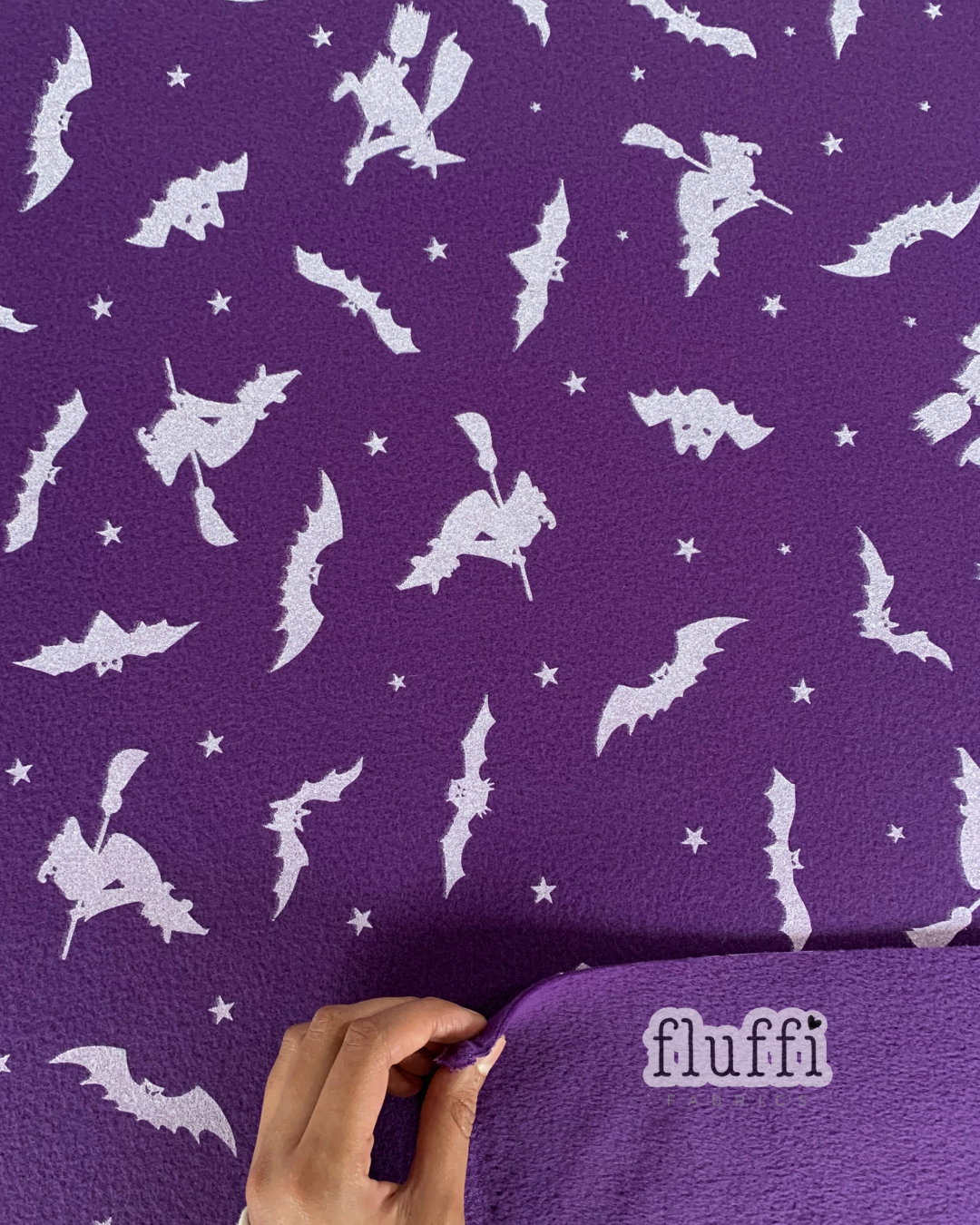 Luxurious Double Sided Bonded Anti-Pill Fleece- Halloween Prints SQ799