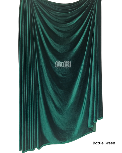 Smooth Stretch Span Velvet Fabric Q559