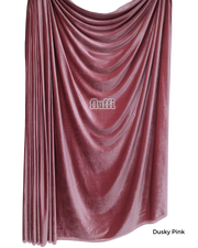 Smooth Stretch Span Velvet Fabric Q559 Dusky Pink