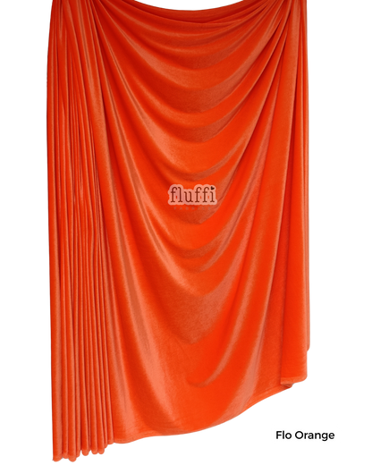 Smooth Stretch Span Velvet Fabric Q559
