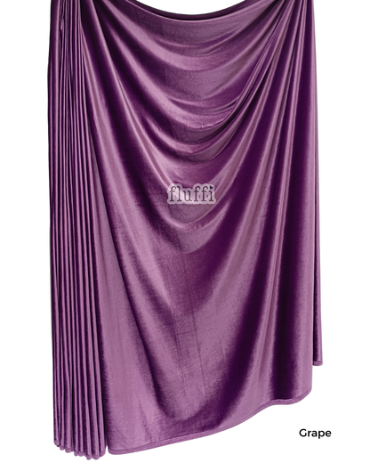 Smooth Stretch Span Velvet Fabric Q559