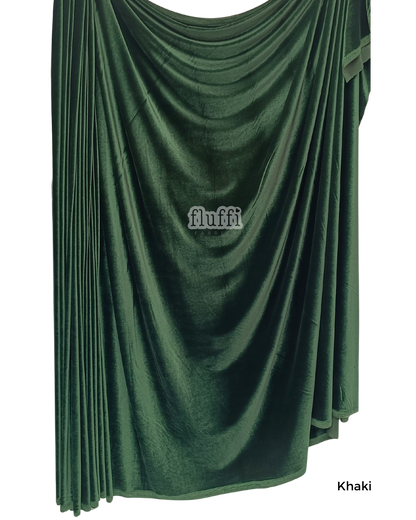 Smooth Stretch Span Velvet Fabric Q559