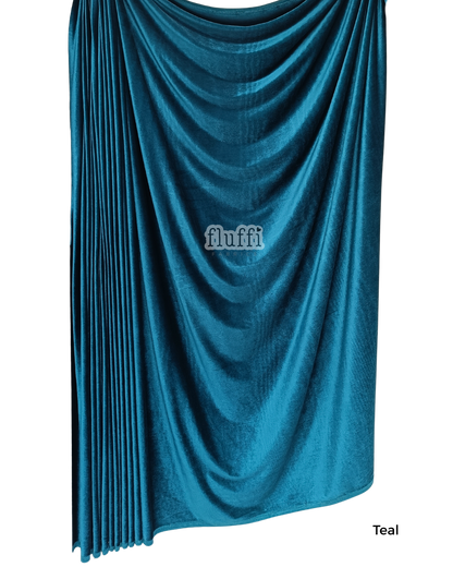 Smooth Stretch Span Velvet Fabric Q559