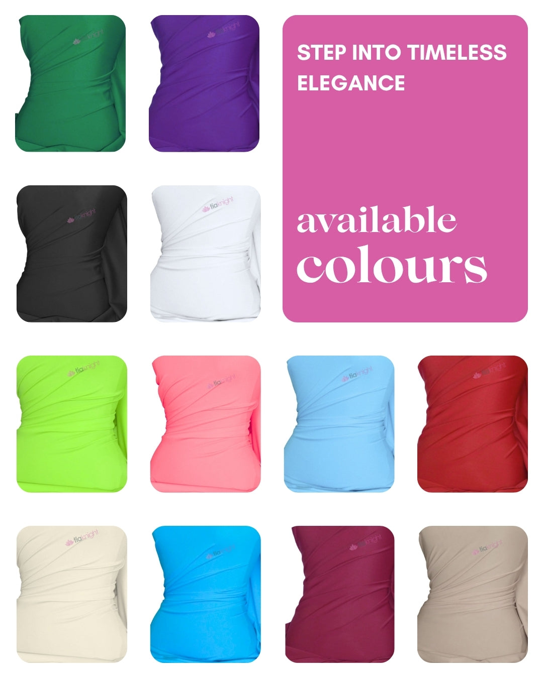 Matte Nylon Lycra 4 Way Stretch Swim Dance Fabric Q56T Light Stone