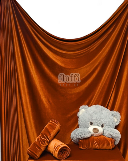 Smooth Stretch Span Velvet Fabric Q559